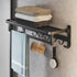 No-punch Bathroom Wall-mounted Toilet Rack
